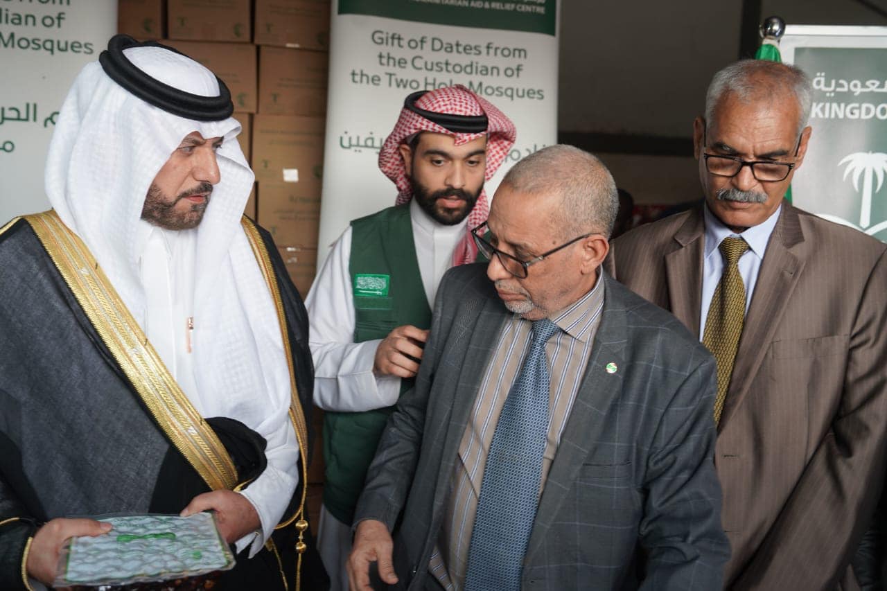  في حفل تسليم التمور